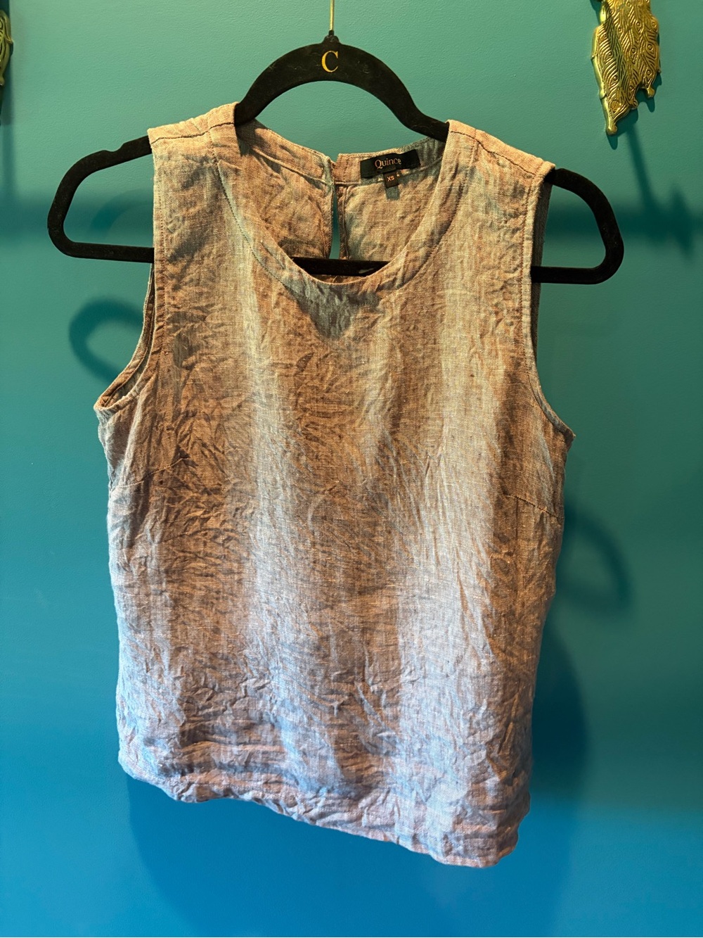Quince Linen Top XS